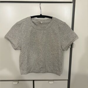 DSG Heather Gray Women's Short Sleeve Tee